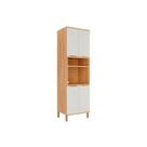 Paneleiro de Cozinha Modulado Sauvignon 1 Forno c/ 4 Portas 70cm Amendoa/Off White - Ronipa