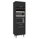 Paneleiro de Cozinha Torre Quente Pérola Z34 Preto - Mpozenato