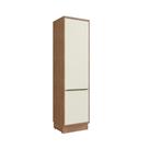 Paneleiro de Cozinha Versalis PH 3059 c/ 2 Portas 60cm Freijo/Cinza Argila - Herval
