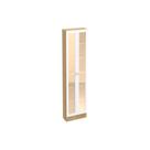 Paneleiro Ditália Denver 2 Portas Vidro Rv/Branco CD-386