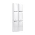 Paneleiro Duplo de Aço 70cm Rose Multimóveis CR6098 Branco