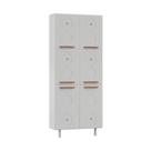 Paneleiro Duplo de Aço 80cm Regina Multimóveis CR6131 Branco