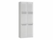 Paneleiro Duplo Max Cozinhas Itatiaia Luce - 6 Portas - Branco