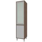 Paneleiro Indekes Stella 50cm 2 Portas - Noce/Off
