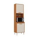 Paneleiro Itatiaia Canela 62 cm 2 Portas Cinamomo Off-White