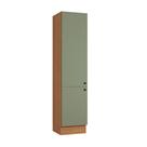 Paneleiro Kappesberg Pixel 2 Portas Canela/Verde Frevo 50cm