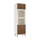 Paneleiro Luciane Nicho Microondas 4 Portas Linea Patina