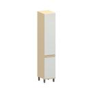 Paneleiro Simples 100% Mdf 2 Portas 40cm Aura Luciane Móveis Carvalho-cinza Cristal Paneleiro Simples 100% Mdf 2 Portas 40cm Aura Luciane Móveis Carvalho-cinza Cristal