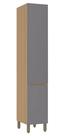 Paneleiro Simples 40 cm 2 Portas Slim Luciane Moveis
