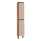 Paneleiro Simples 40cm 2 Portas Lari Vanilla C/Connect
