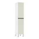 Paneleiro Simples 40cm 2 Portas Pérola Branco Polar C/Kash