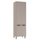Paneleiro Simples 70cm 4Portas Stylo Luciane Móveis Cinammon