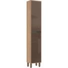 Paneleiro Simples Mel 40 cm 2 Portas Luciane Móveis