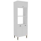 Paneleiro Torre Quente 70cm com 3 Portas e 2 Nichos 2322 Provençal Yescasa Paneleiro Torre Quente 70cm com 3 Portas e 2 Nichos 2322 Provençal Yescasa