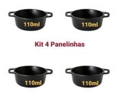 Panelinha Molheira Ferro P/ Servir Kit 4 unidades