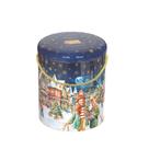 Panetone Frutas Cristalizadas Lata Natalina Decorada 400g