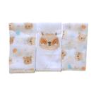 Paninho de Boca Bebê Babete Fraldinha kit c/3 un - Baby Gijo