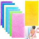 Pano de banho esfoliante Cshangzei 90x30cm para mulheres e homens Pano de banho esfoliante Cshangzei 90x30cm para mulheres e homens