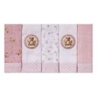 PANO DE BOCA BABY JOY ESTAMPADO LUXO cor: bege PANO DE BOCA BABY JOY ESTAMPADO LUXO cor: bege