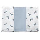 Pano De Boca Estampado 34x40cm Kit Com 3 Unidades - Incomfral Bercinho Baby Cor:Dino