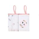 Pano De Boca Papi Soft C/2 Feminino Rosa/Flores No Jardim 4658/2098