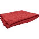 Pano De Chão Microfibra Premium Alta Absorção Para Limpeza 70x50 Cm - Vermelho