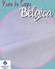Pano de Copa Luxo Bélgica Sem Bainha com Faixa para Pintar ou Bordar 50x70cm 100% Algodão - Ibirapuera Têxtil