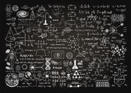 Pano de fundo Beleco Fabric Science Theme Classroom 2,1x1,5 m