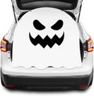 Pano de fundo de decoração de fantasmas de Halloween, baú ou guloseima, Haooryx