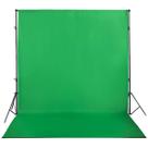 Pano de fundo fotográfico HMTFOTO Tela verde Chromakey 1,8x2,7m Poliéster
