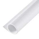 Pano de fundo fotográfico Meking PVC branco 60x130cm Lado duplo