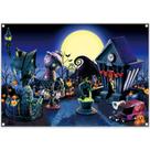 Pano de fundo fotográfico ZTHMOE Halloween Nightmare 2,1x1,5 m