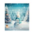 Pano De Fundo Para Escada De Natal 6 Peças Decoração De Natal Papai Noel Boneco De Neve Árvore Pano De Fundo Para Escada De Natal 6 Peças Decoração De Natal Papai Noel Boneco De Neve Árvore