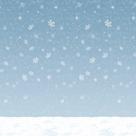 Pano de fundo PMU Christmas Winter Sky 1,2 m x 9 m Pkg/3