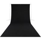 Pano de fundo Westcott 138 274x610 cm Rich Black