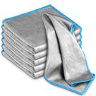 Pano de limpeza Airlab Microfiber 12x12cm, sem riscos, pacote com 6