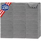 Pano de limpeza FIXSMITH Shop Towels, pacote com 150 unidades de microfibra Pano de limpeza FIXSMITH Shop Towels, pacote com 150 unidades de microfibra