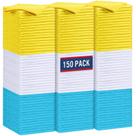 Pano de limpeza GLIMGLINT Microfiber 150 Pack 14x12cm