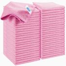 Pano de limpeza HOMEXCEL Pink Microfiber 50 Pack 30x30cm