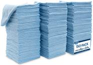Pano de limpeza S&T INC. Pacote de microfibra 150 29,2 cm x 29,2 cm Pano de limpeza S&T INC. Pacote de microfibra 150 29,2 cm x 29,2 cm