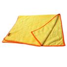 Pano de Microfibra 40x60 300GSM Amarelo Automotivo Para Secagem Sem Risco na Pintura