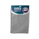 Pano de microfibra 60x80cm (pct c/2 un) cinza Slim - Nobre