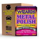 Pano de Polimento para Metais Wizards Alto Brilho 85 g