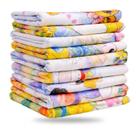Pano de Prato 10 unidades 63x37cm Estampado com Bainha