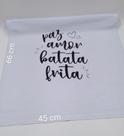 Pano de prato 100% algodão Pé de Galinha