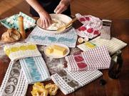 Pano de Prato Atoalhado Teka Gourmet - Kit com 6 Unidades de Alta Absorção