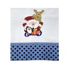 Pano de Prato Bordado Natal BN1 Estampa 4 - Auto Estima