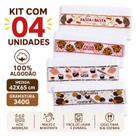 Pano de Prato Copa Grande Atoalhado 100 Algodão Cucina Gourmet KIT COM 04 UNIDADES Pano de Prato Copa Grande Atoalhado 100 Algodão Cucina Gourmet KIT COM 04 UNIDADES