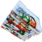 Pano De Prato Estampado Festone Kit Com 10 Peças