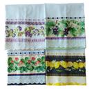 Pano de Prato Sacaria 100% Algodão Estampas Variadas 50 cm x 80 cm - 4 Peças Pano de Prato Sacaria 100% Algodão Estampas Variadas 50 cm x 80 cm - 4 Peças